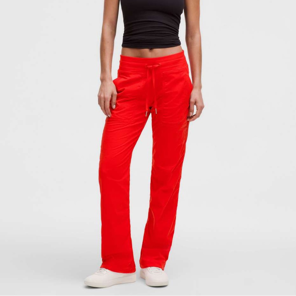 Lululemon Dance Studio Mid-Rise Pant *Regular 10 Hot Heat